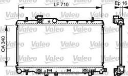 VALEO 734465 | Radyatör Subaru Impreza 01-/Legacy