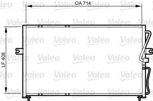 Valeo 814270 Kondenser Kia Carnıval Klima Bınek İthal