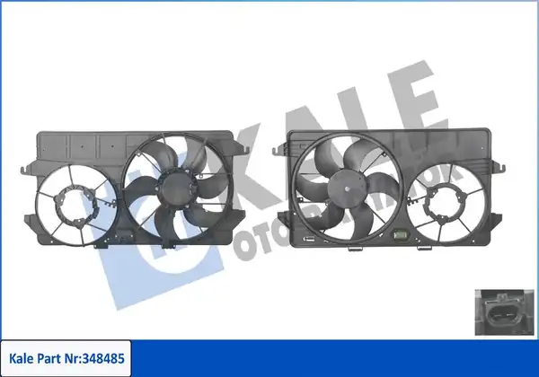 KALE 348485 | Fan Motoru Davlumbaz Ford Connect Tourneo Connect Transit Connect 1 8 TDCI 02 13