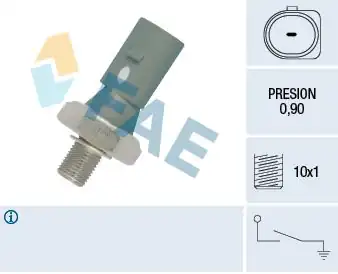 FAE 12882 | Yağ Basınç Müşürü 0 75 1 5 Bar Caddy Eos Golf Passat A3 A4 A6 A8