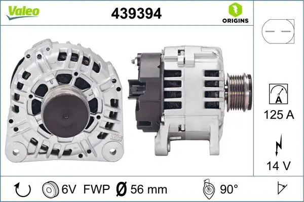 Valeo 439394 Alternatör Kmp Renault Laguna II Alternatör Kmp Bınek İthal Fırsat Ürünü