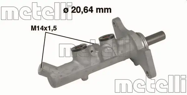 METELLİ 05-0593 | Merkez Fren Ana Toyota Corolla 03 07 Esp li Araclar İçin