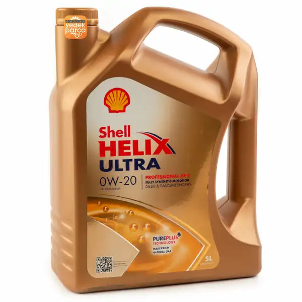Shell Helix Ultra Professional AV-L 0W-20 5 Litre (VW Standard 508.00-509.00 Porsche C20 Yeşil Renkli)