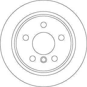 TRW DF6795 | Fren Diski Arka Mini Cooper F45 F54 F55 F56 F57 259 mm 14