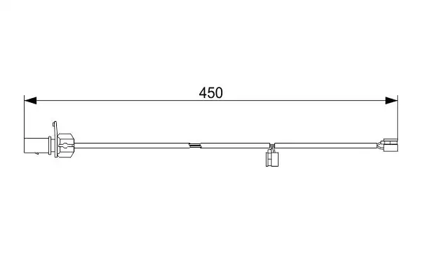 Bosch 1987473583 Fren Balata Fişi Ön VW A4 A5 A6 A7 A8 2011