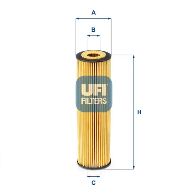 UFI 25-155-00 | Yağ Filtresi Mercedes C Seri W204 W212 C207 R172 07 15 M271 C180 C200