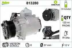 VALEO 813280 | Klima Kompresörü 03-Connect 1.8Tdci