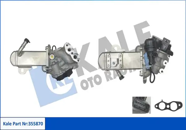 KALE 355870 | Peugeot 308 407 508 3008 Citroen C4 C5 Jumpy Ford Focus Mondeo 2 0 Hdi TDCI Egr Valfi 09