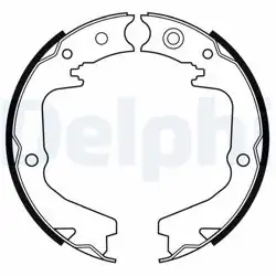 DELPHI LS2170 | Fren Pabucu Subaru Legacy 00-