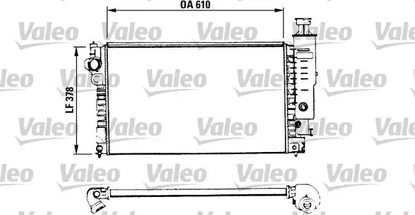 Valeo 730575 Radyatör Peugeot 405 1 6 1 8 8v 92 97