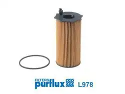 PURFLUX L978 | Yağ Filtresi Jeep Cherokee 05-Wrangler 07-2.8 Crd Dodge Nitro