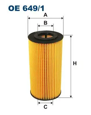 FILTRON OE649-1 | Yağ Filtresi Bmw E36 E34 E39 E38 M51 Opel Omega B Land Rover Range Rover II 2 5 D TD