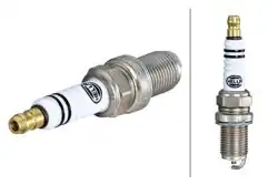 HELLA 8EH188704-031 | Buji 04-Accent-Astra.H 1.6 Tek Tırnak (Fr8dcx +) (10) | 10 Adet