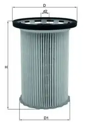 MAHLE KX341 | Mazot Filtresi Touareg II Cayenne II 3,0 TDI 10 - 4,2 TDI