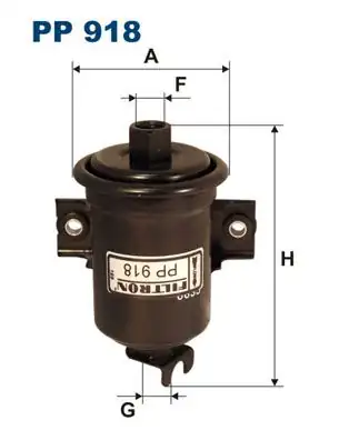 FILTRON PP918 | Benzin Filtresi Toyota Corolla 1 6 Enjeksıyonlu 1992 1998 Ae101 928043