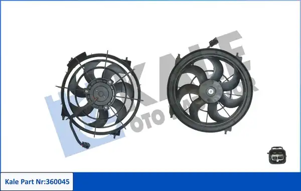 KALE 360045 | Fan Motoru Davlumbaz Hyundai İ20 08 1 4 1 6 CRDI