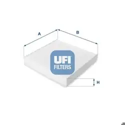 UFI 53.039.00 | Polen Filtresi 03-Partner-Berlingo Berlingo II/Partner II/Xsara II