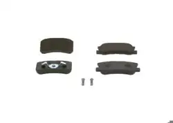 BOSCH 0986424717 | Fren Balata Arka Pajero 00- 4007 07-