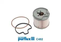 PURFLUX C482 | Mazot Filtresi Scudo 220 96-06 Ulysse Zeta 2.0 JTD 16V