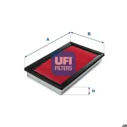 UFI 30.973.00 | Hava Filtresi Opel Astra F 1.7 TDS / Nissan Primera P11 96-02