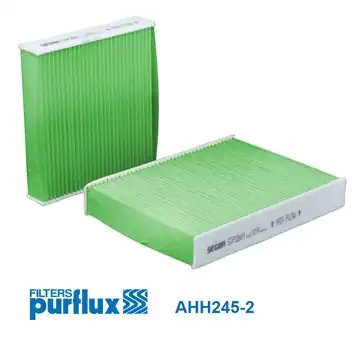 PURFLUX AHH245-2 | Polen Filtresi 12 207 208 C3 1 4i 1 6i 1 4hdi 1 6hdi Ca Partiküllü