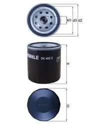 MAHLE OC405-3 | Yağ Filtresi Opel Astra G Corsa C Meriva Combo Vectra C Zafira