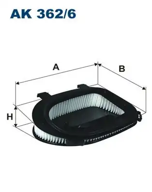 FILTRON AK362-6 | Hava Filtresi Bmw X3 F25 X5 E70 F15 X6 E71 09 17 N47 N57