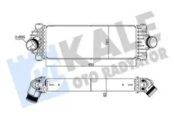 KALE 356090 | Turbo Radyatörü (Intercooler) 11-16 Transit.V363-Custom 2.2Tdci