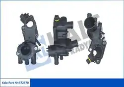 KALE 572670 | Termostat 87°C Golf III-IV-V, Bora, Polo, Caddy II-III, Ibiza, Cordoba, Fabia, Octavia, Leon