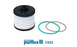PURFLUX C622 | Mazot Filtresi Jumpy III / Expert III / Vivaro C / Zafira Life / Proace II 1.5 HDI