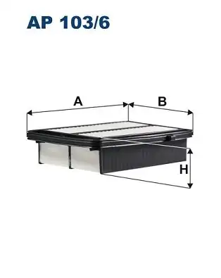 FILTRON AP103-6 | Hava Filtresi Honda Civic X Fc FK 1 5 16 21 CRV Rw 1 5 17