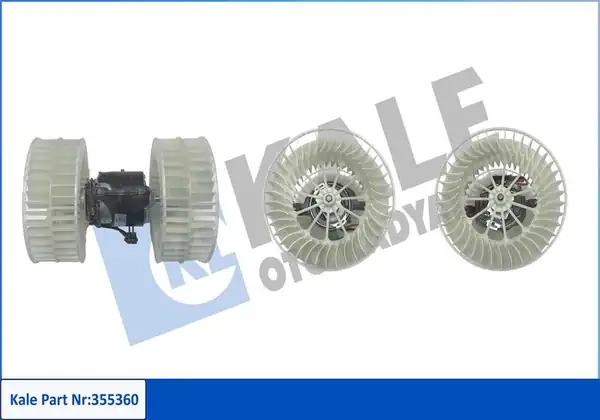 KALE 355360 | Kalorifer Motoru Mercedes Benz Viano Vito W639 03