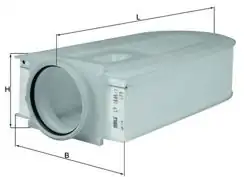 MAHLE LX1686-1 | Hava Filtresi W204/W207/W211/W212/X204 OM651 08-16