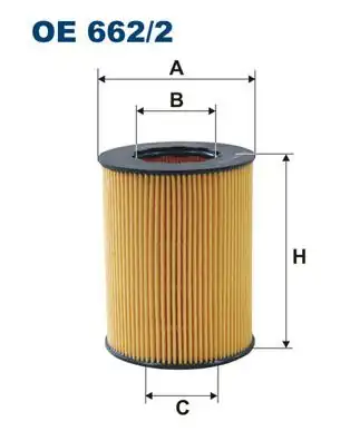FILTRON OE662-2 | Yağ Filtresi Freelander 2 Volvo S60 II S80 II V60 İ Xc60 İ Xc70 II