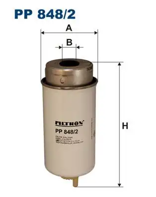 FILTRON PP848-2 | Mazot Filtresi Ford Transit V184 2 0di 2 4di TDCI 01 06