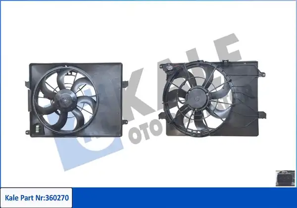 KALE 360270 | Fan Motoru Davlumbaz Hyundai İx35 Tucson 10 15 Kia Sportage 10 16 2 0 4wd Awd