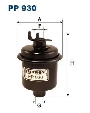 FILTRON PP930 | Benzin Filtresi Honda Accord Civic Cr V Hr V Rover 400 95 00