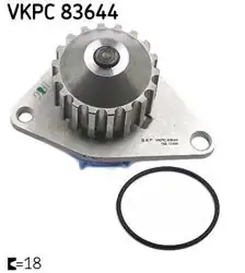 SKF VKPC83644 | Devirdaim Peugeot 206 207 307 C2 C3 Partner Berlingo 1.1 / 1.4