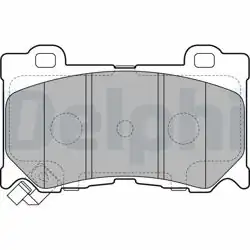 DELPHI LP2156 | Fren Balata Ön Nissan 370Z Z34 09-, Fx 08-13, G Coupe Sedan Q50 Q60
