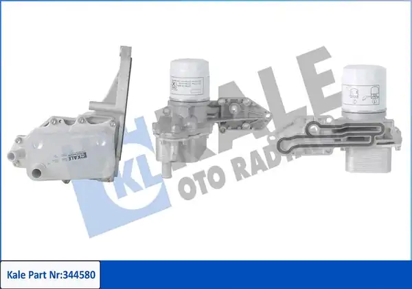 KALE 344580 | Yağ Soğutucu Komple Metal Filtre Ford Transit V184 01 V347 2 4 06 V363 2 2 TDCI Arkadan Çeker
