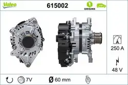 VALEO 615002 | Alternatör Kmp 19-Tucson-Sportage 1.6 CRDI Start Stop *Ibsg*