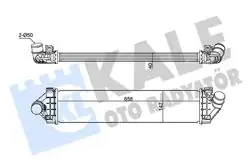 KALE 355015 | Turbo Radyatörü (Intercooler) 11-Focus.III-Cmax-Mondeo-Smax 2.0Tdci