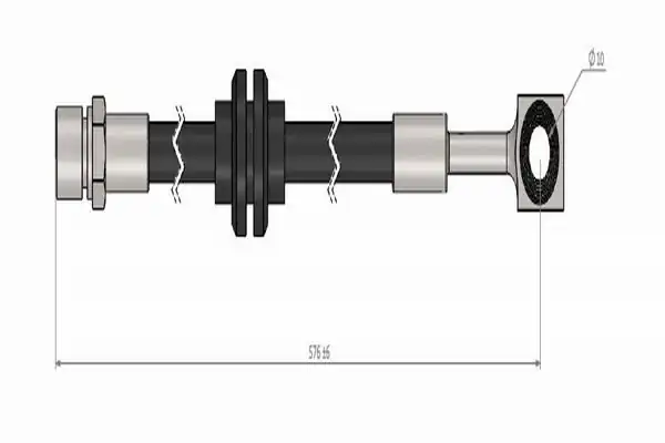 CAVO C900-706 | A Fren Hortumu Ön Mini R50 R52 R53 R56 01 07 2 Adet