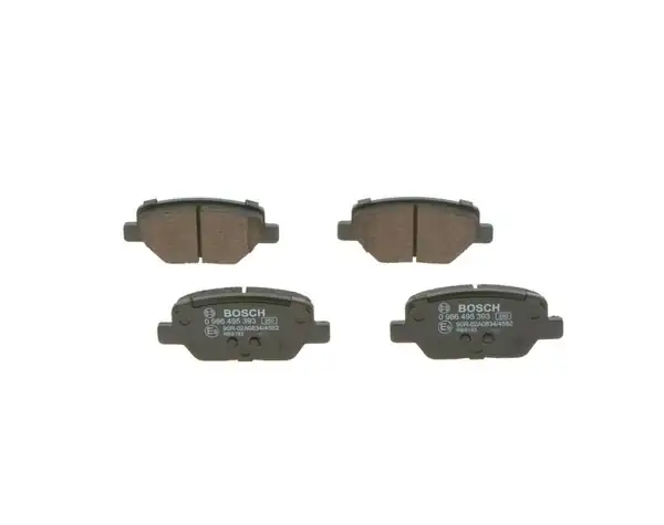 Bosch 0986495393 Fren Balatası Arka Fiat Egea Tipo 1 3 1 6 Multijet 100mm 15