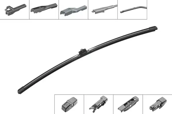 Bosch 3397006950 Silecek Süpürgesi Tek 57 5cm Renault Kangoo Bmw E60 E61 Fiat Idea Meriva B Alfa 159