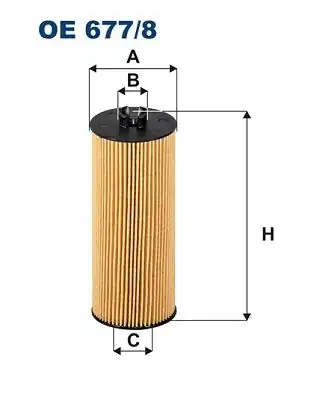 FILTRON OE677-8 | Yağ Filtresi 14 A Seri W176 C Seri W205 E Seri W212 928266