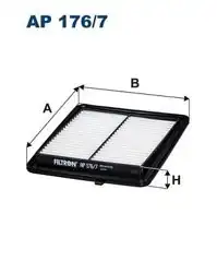 FILTRON AP176-7 | Hava Filtresi Suzuki Jimny (A6) 1.5 18- | 1 Adet
