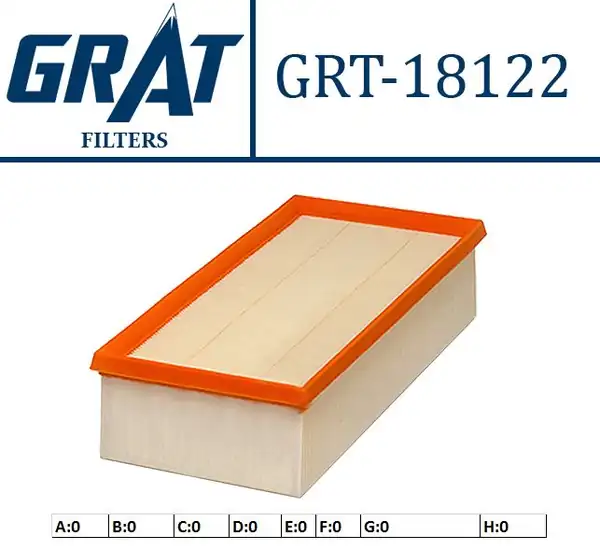 GRAT 18122 | Hava Filtresi Toyota Avensis 06 09 2 0 D4d