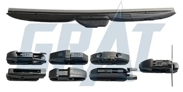 GRAT HM380 | Silecek Rüzgarlıklı 8 Aparatlı 380mm Hıbrıt