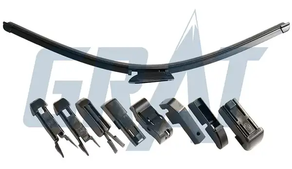 GRAT M450A | Silecek Muz Tipi 9 Aparatlı 450mm 18 Universal